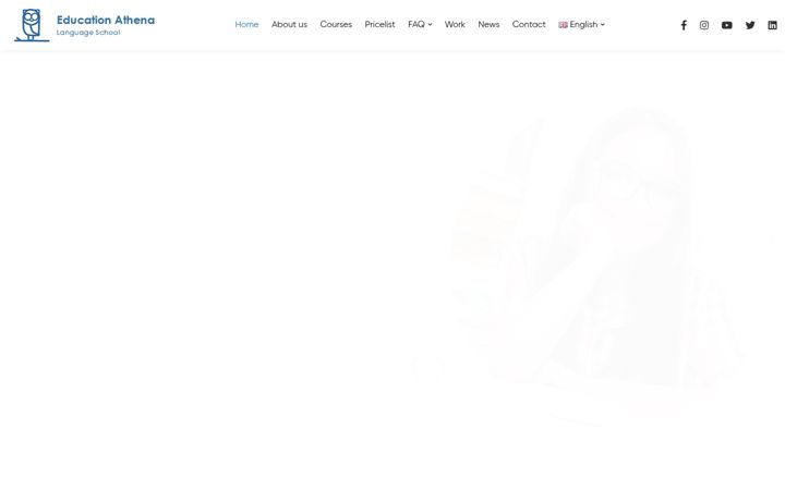 Screenshot of educationathena.net