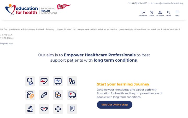 Screenshot di educationforhealth.org