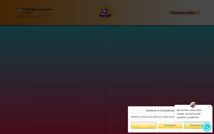 Screenshot of educationleaderacademy.com