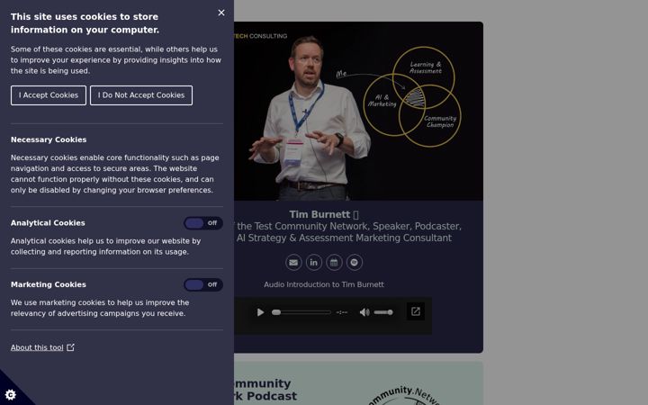 Screenshot of educationtech.consulting