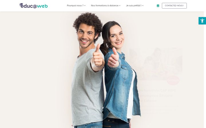 Skærmbillede af educatweb.fr
