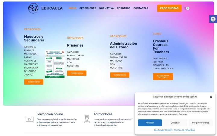 Screenshot of educaula.net