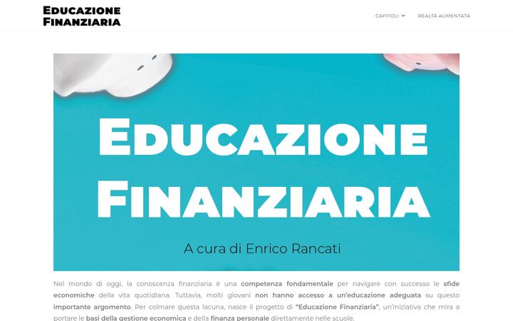 Screenshot of educazionefinanziaria.net