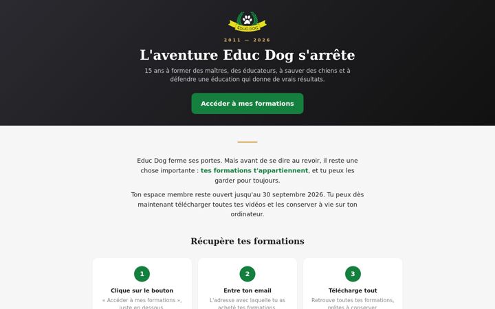 Screenshot of educdog.com