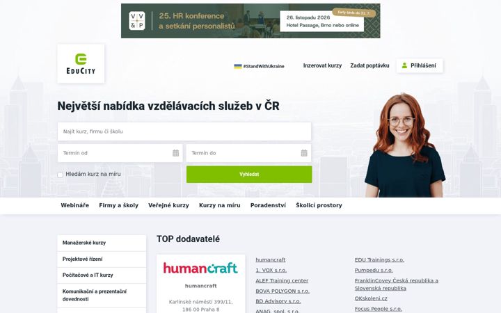 Screenshot of educity.cz