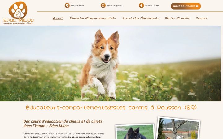 Screenshot of educmilou.fr