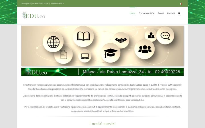 Screenshot of educo-ecm.it