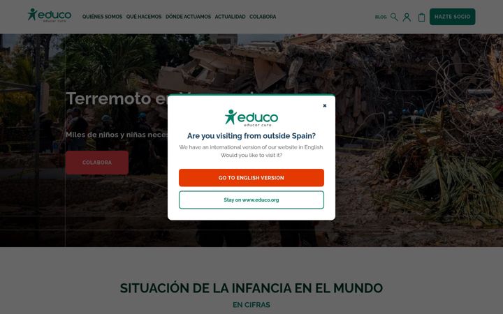 Screenshot of educo.org