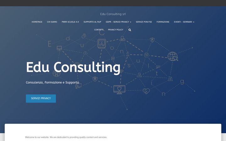 Screenshot of educonsulting.it