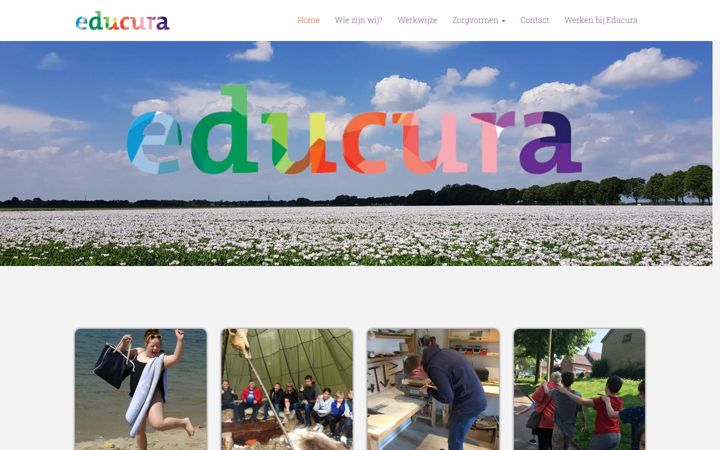 Screenshot of educura.nl