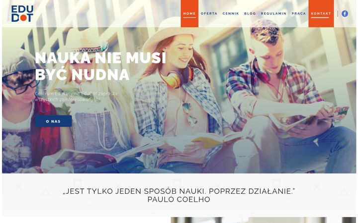 Screenshot of edudot.pl