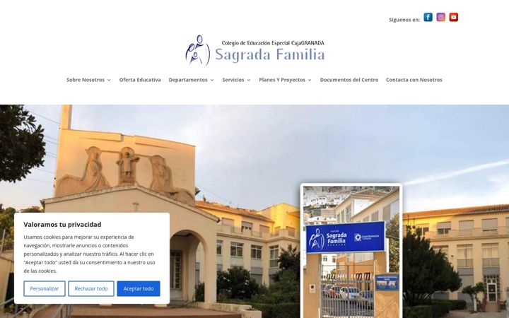 Screenshot of eduespecialcajagranada.es