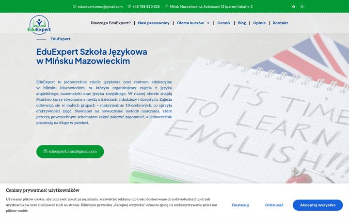Screenshot του eduexpert.com.pl