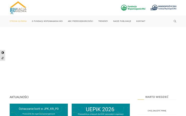 Screenshot του edufin.pl