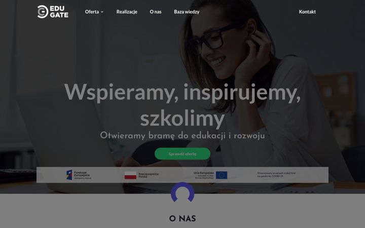 Screenshot του edugate.org.pl