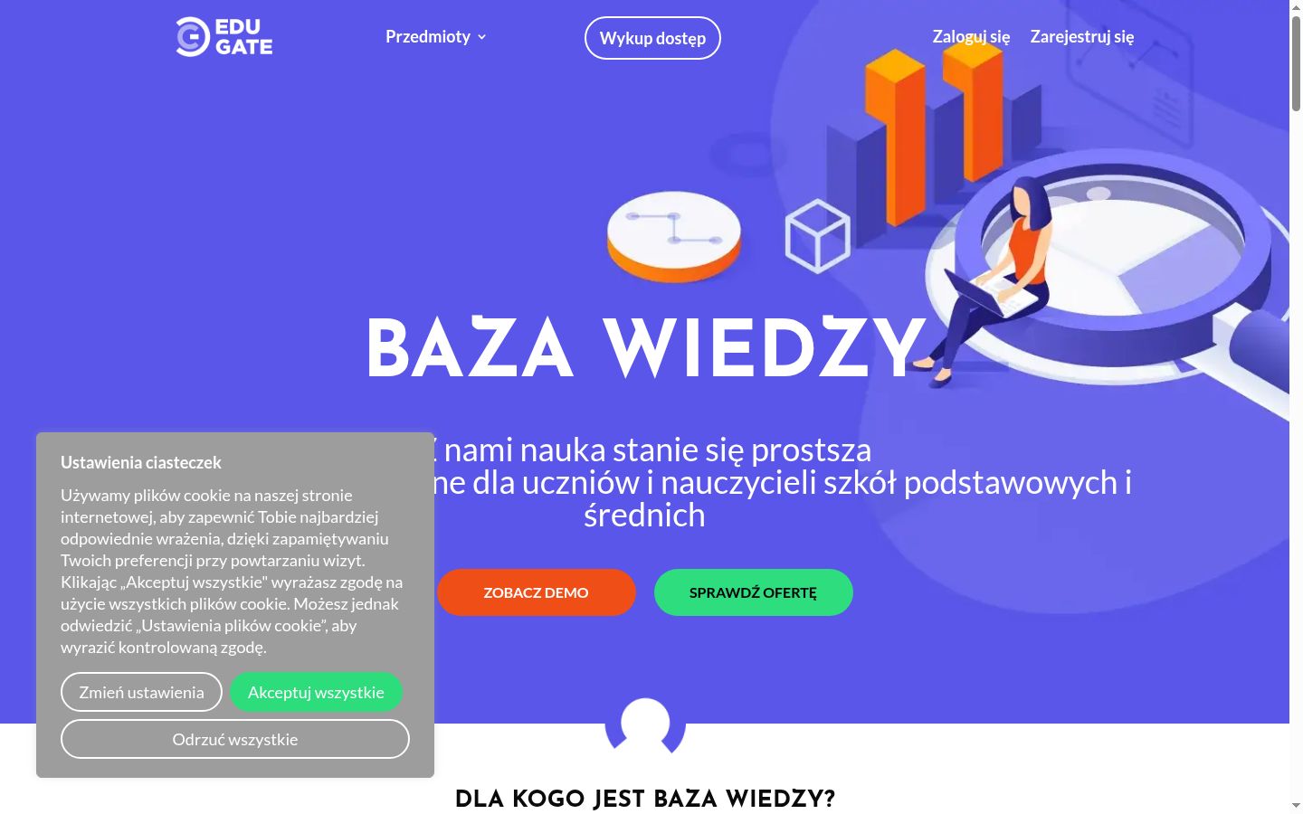 Ekrānuzņēmums ar piekrišanas baneri, kas tika rādīts pirms jebkādas mijiedarbības