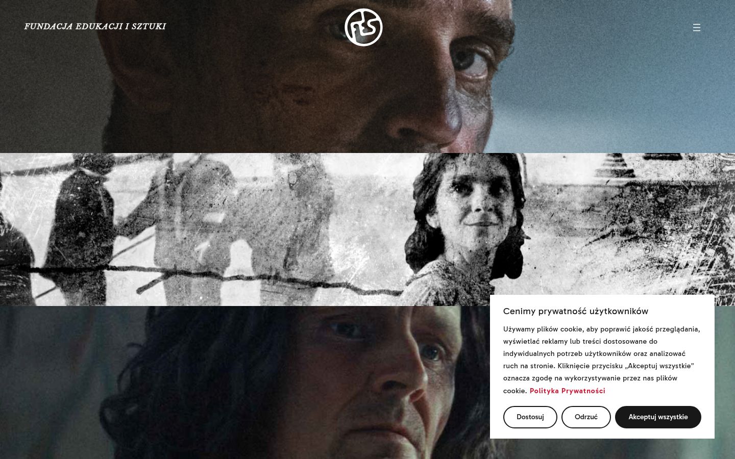 Capture d'écran de la bannière de consentement affichée avant toute interaction