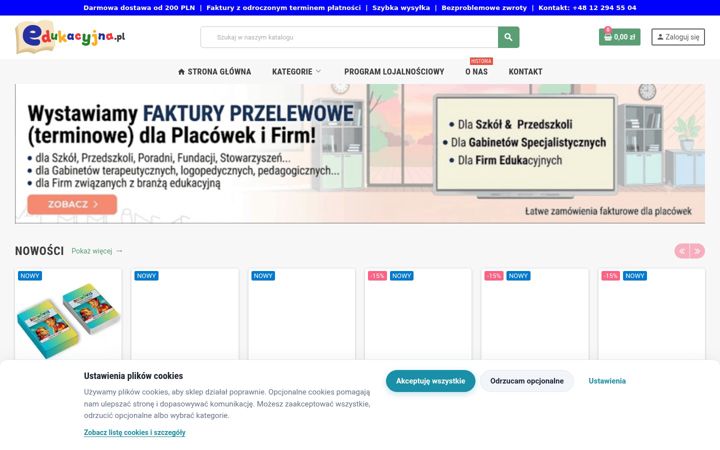 Screenshot of edukacyjna.pl