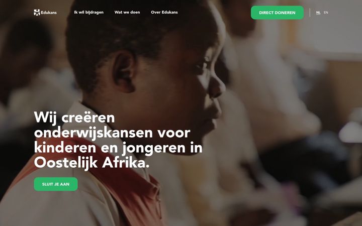 Kuvakaappaus sivustosta edukans.nl