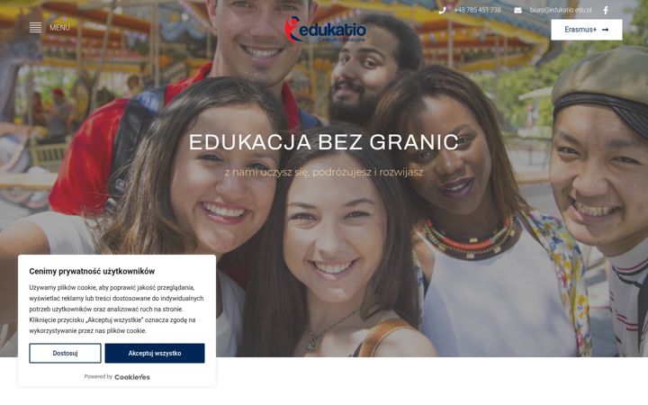 Screenshot of edukatio.edu.pl