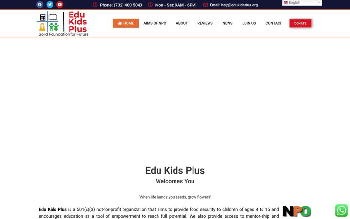 Snímek obrazovky edukidsplus.org
