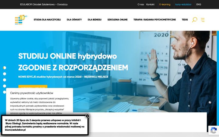 Ekrānuzņēmums no edulabor.pl