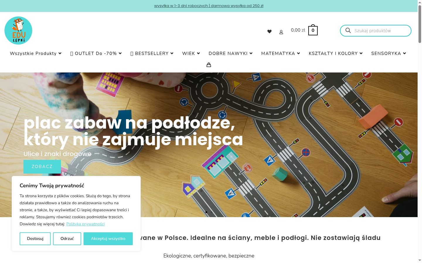 Posnetek zaslona pasice za privolitev, prikazane pred kakršno koli interakcijo