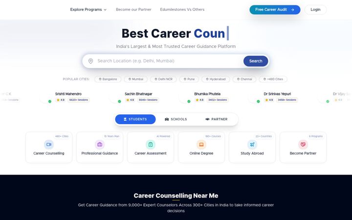 Screenshot of edumilestones.com