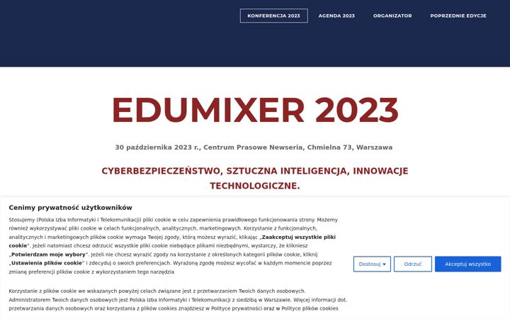Screenshot of edumixer.pl