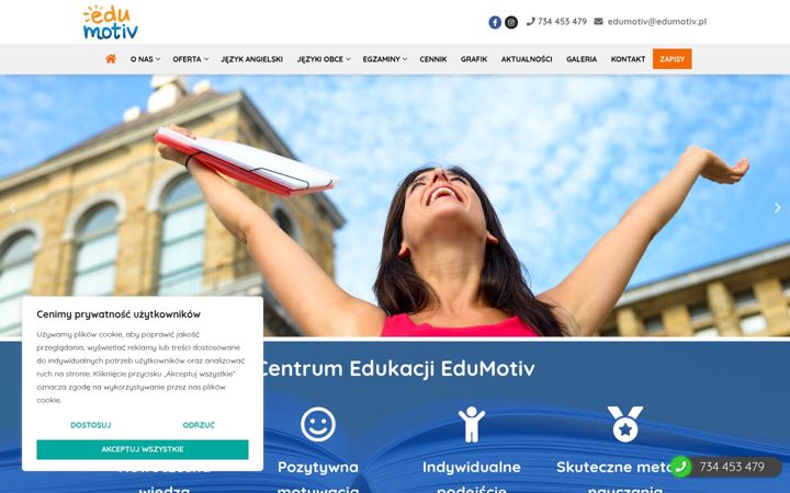 Ekrānuzņēmums no edumotiv.pl