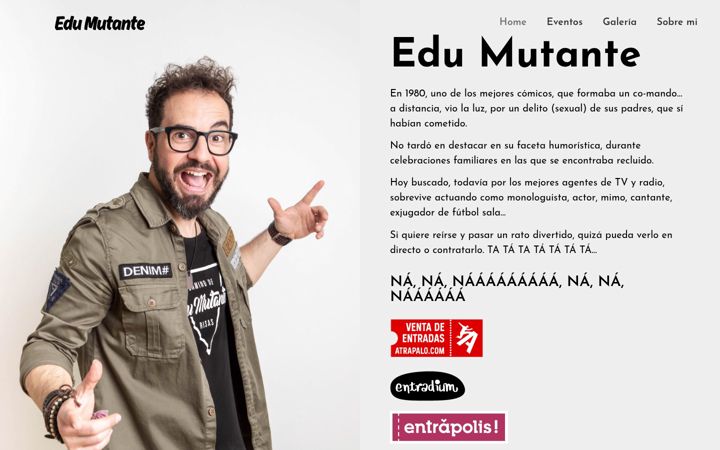 Screenshot of edumutante.com