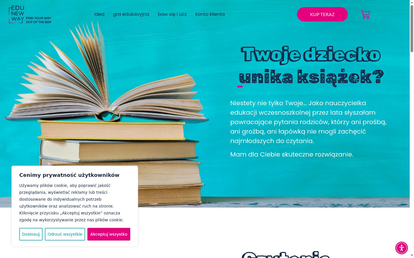 Screenshot van de toestemmingsbanner zoals getoond vóór enige interactie