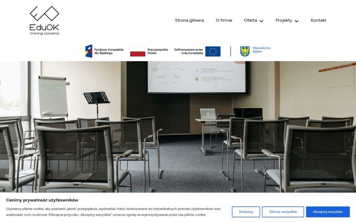 Screenshot of eduok.pl
