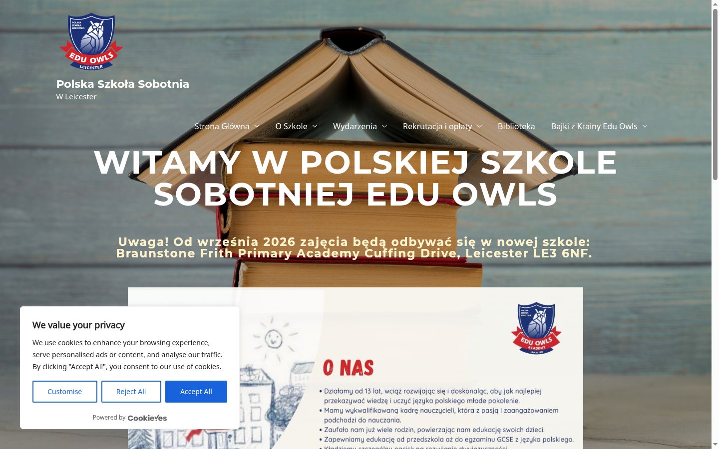 Snímek obrazovky baneru souhlasu zobrazeného před jakoukoli interakcí