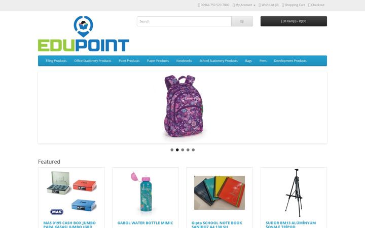 Screenshot of edupointstore.com