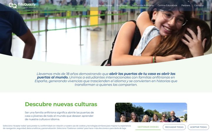 Screenshot of eduquality.es