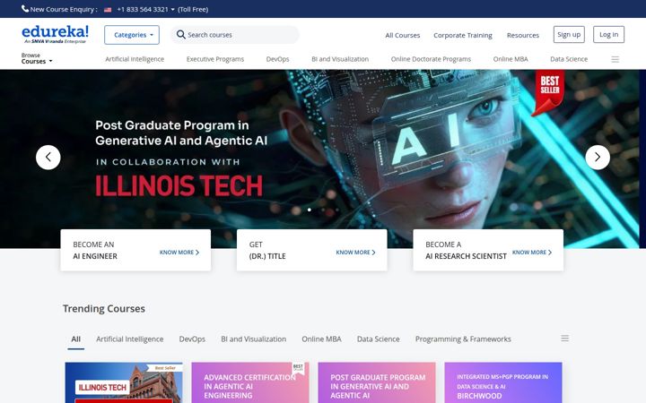 Screenshot ta' edureka.co
