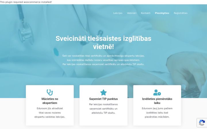 Snímek obrazovky eduroom.eu