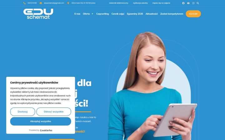 Screenshot of eduschemat.pl