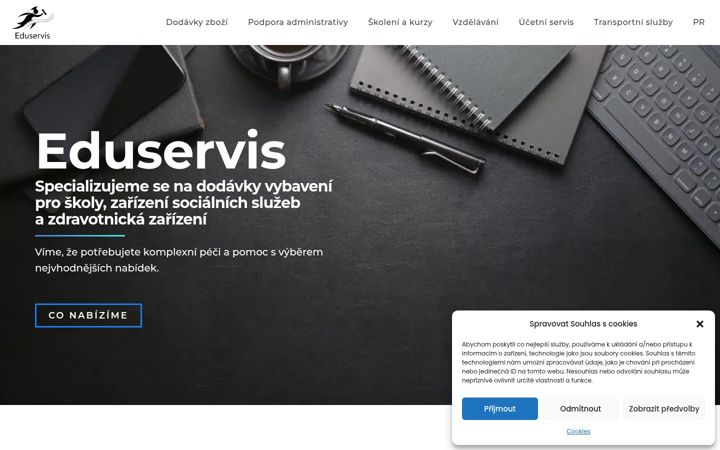 Screenshot of eduservis.cz