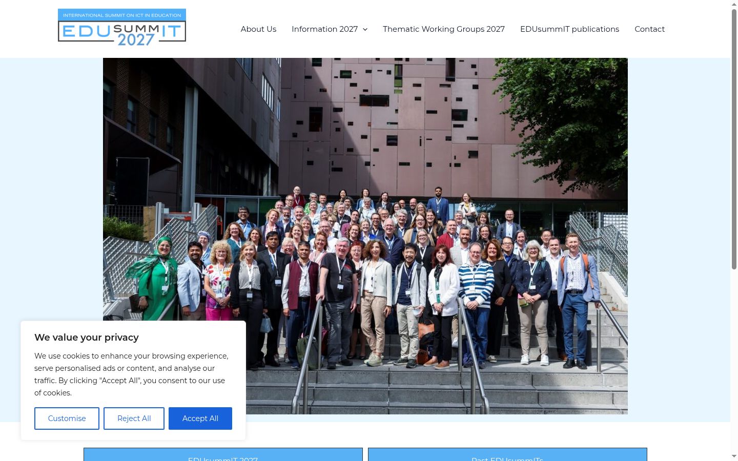 Screenshot des Einwilligungsbanners vor jeglicher Interaktion