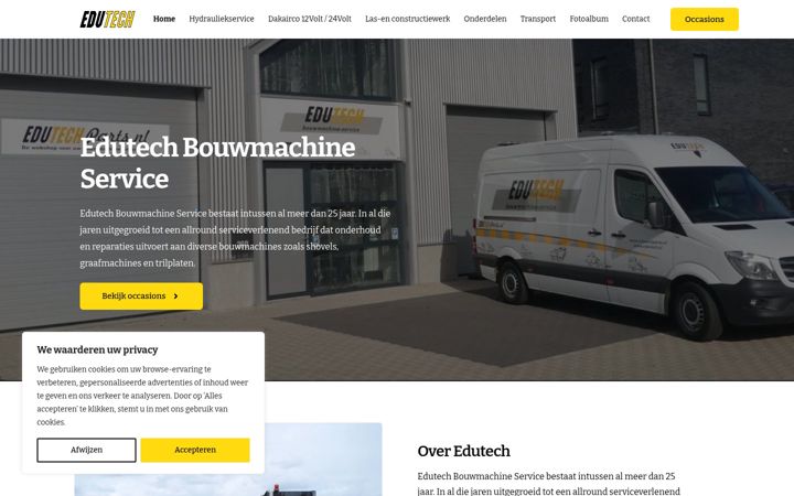 Screenshot of edutech.nl