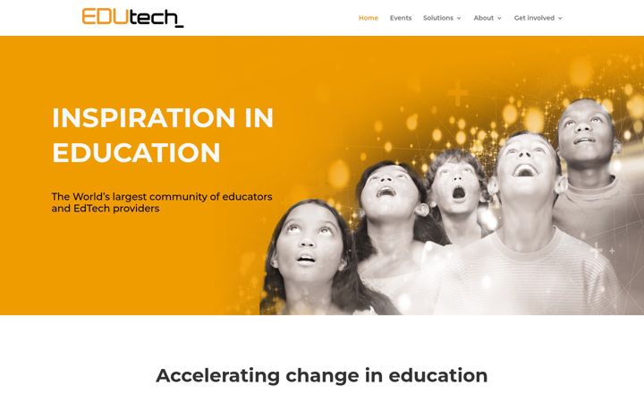 Captură de ecran a edutechglobal.net