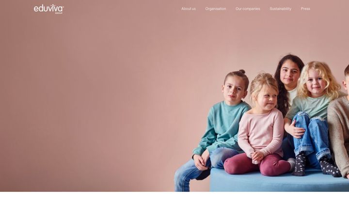 Skjermbilde av eduvivagroup.com