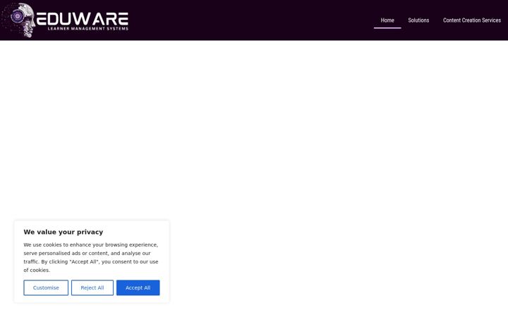 Screenshot di eduware.co.za