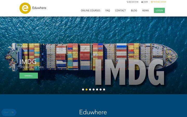 Screenshot of eduwhere.com