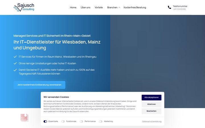 Ekrano kopija edv-beratung-sajusch.de