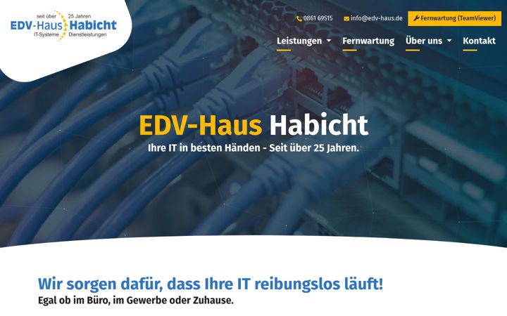 Ekrano kopija edv-haus.de