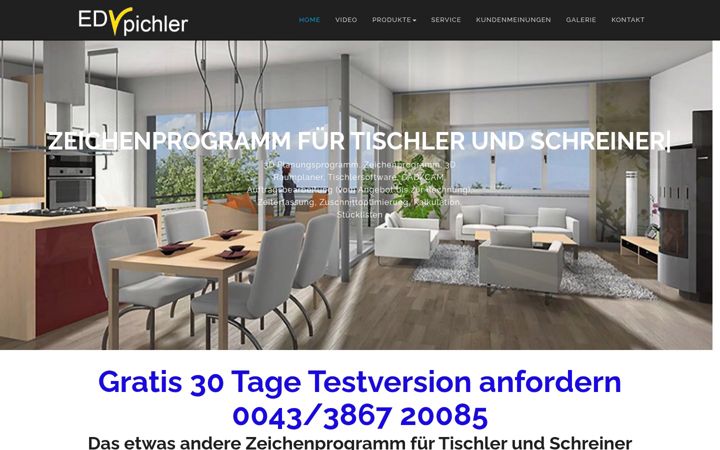 Captura de ecrã de edv-pichler.at