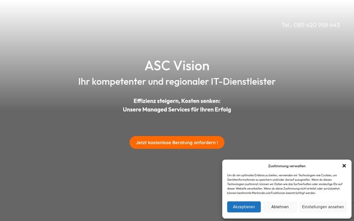 Screenshot of edv-wartung.com